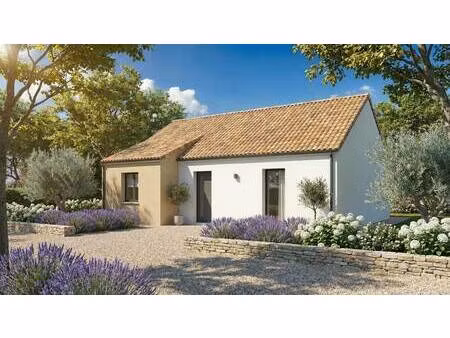 terrain avec maison neuve à vendre