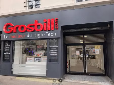 local de 807m² à céder dans le 13eme