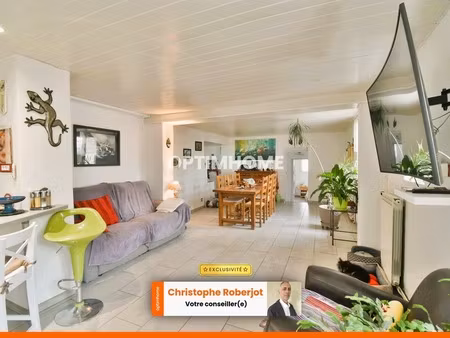 maison atypique de 104 m2 rénovée quasiment toute de plein-pied (classifiée en c énergétiq