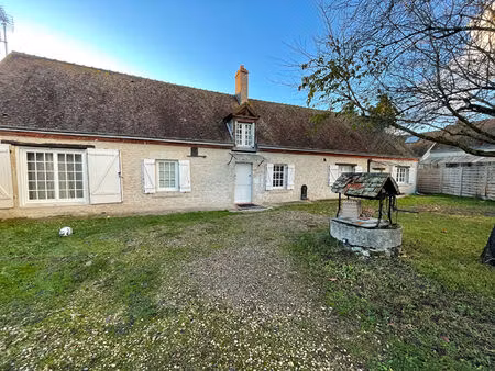 vennecy longere t7 237 m² habitable - séjour avec cheminée - 3 chambres + bureau - 2 garag