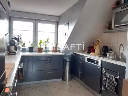 appartement 2 chambres avec parcelle de terrain