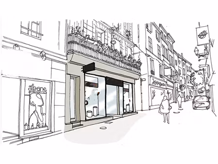 local commercial granville 41 m2