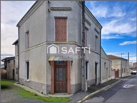 maison de bourg avec travaux