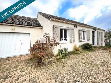 ** exclusivité – longnes (78980) maison de plain-pied + studio indépendant – grand terrain