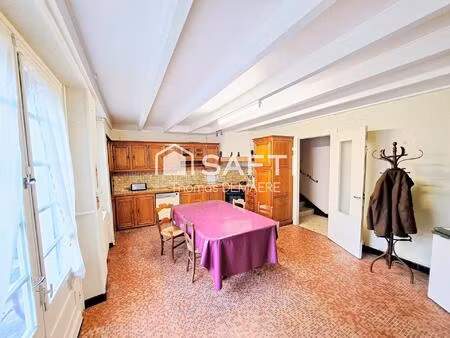 grande maison à rénover dans le bourg avec 3000 m² de terrain