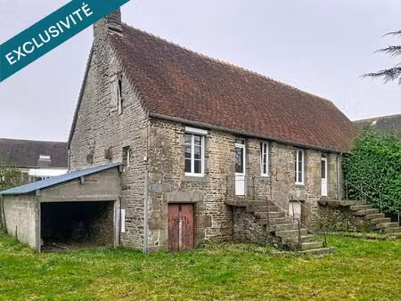 maison en pierre 70 m²  grenier aménageable  terrain 1618 m²  st georges des groseillers