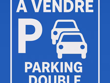 vente parking double