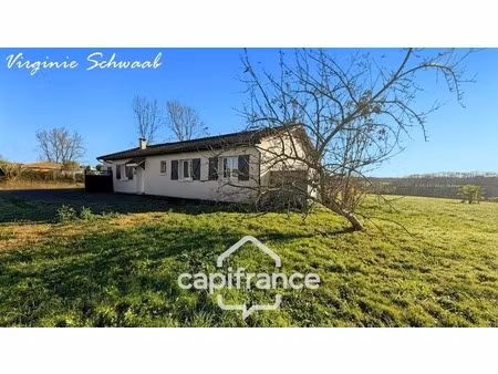 habas (40) maison de plain-pied à vendre  5 pièces + 2 pièces indépendant  au calme sur un