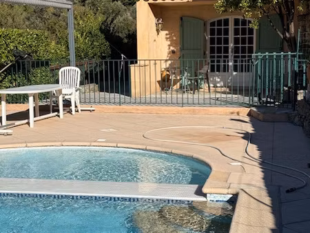 exclu - location rez de villa meuble - avec piscine - magag