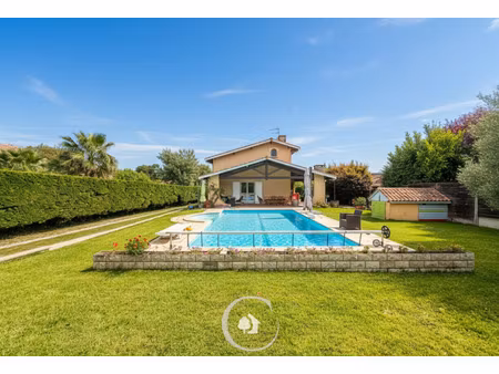maison landaise familiale t5 - 4 chambres - piscine - garage xxl - germignan