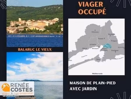 maison en viager 3 pièces 80 m²