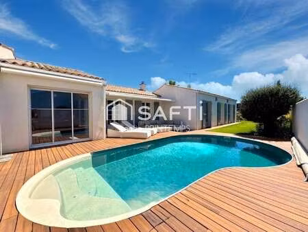 vente maison piscine au château-d'oléron (17480) : à vendre piscine / 174m² le château-d'o