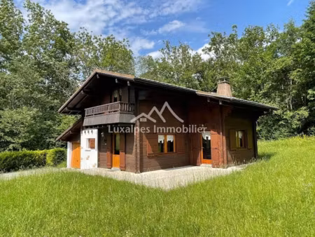 vente chalet 4 pièces 102.8 m² à serraval (74230)  420 000 €