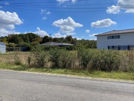 vente terrain 505 m² le taillan-médoc (33320)