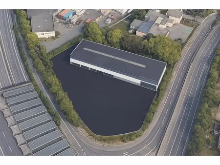 bâtiment indépendant à louer 1460 m² - avec cour privative de 2528 m²villeneuve la garenne