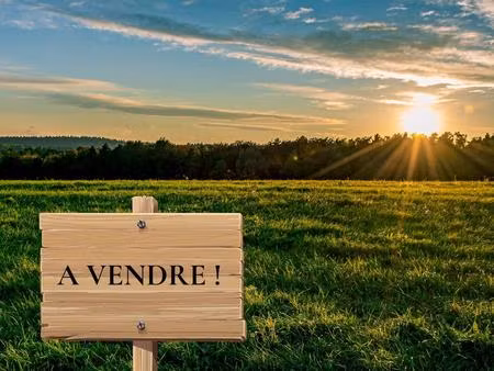 terrain au calme viabiliser