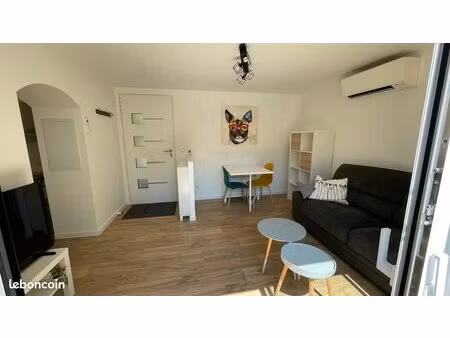 f2 meublé 30 m2 dans maison mitoyenne - neuf (08/22)