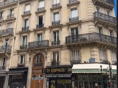 paris 6 – rue de rennes - studio lumineux au calme
