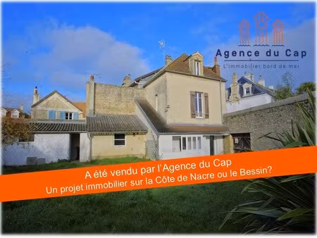 langrune sur mer - maison 3 pièces avec jardin