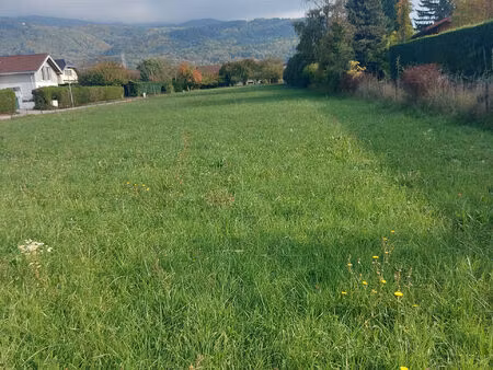 vente terrain 245 m² juvigny (74100)