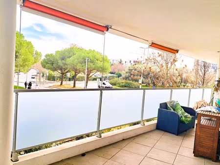 marseille château gombert - en résidence sécurisée  appartement de type 3 + vaste terrasse