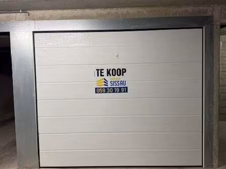 garage à vendre à middelkerke € 58.000 (lin4k) - agence sissau nv | zimmo