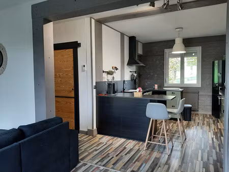 appartement entierement rénové. 81 m² habitable avec garage et cave