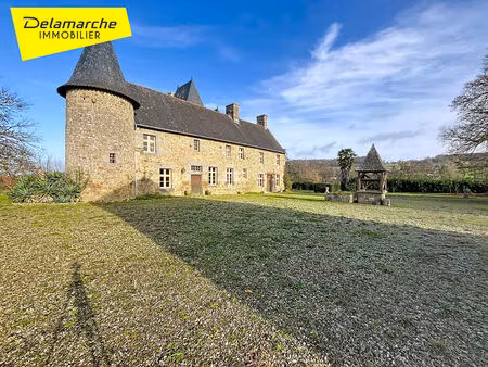 entre rennes et caen   saint aubin de terregatte ( 50240)  manoir des xvième et xviième si