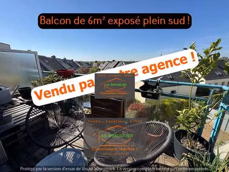 vente appartement 5 pièces à montgermont (35760) : à vendre 5 pièces / 81m² montgermont