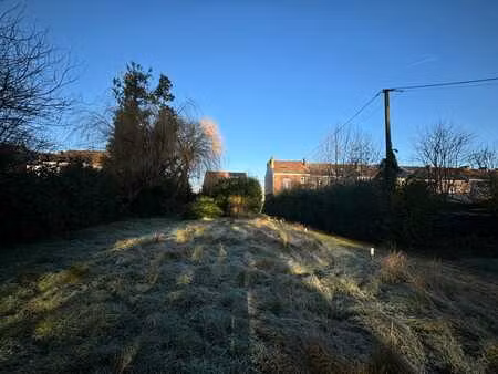 terrain à bâtir avec permis
