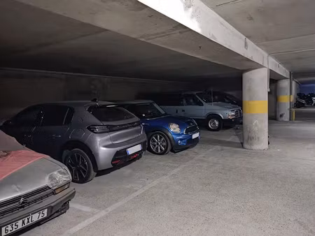 vente parking 11.5 m² à paris 20ème (75020)  23 000 €