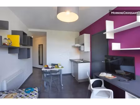 location meublée appartement 1 pièce 19 m² à villeneuve-d'ascq (59491)  636 €