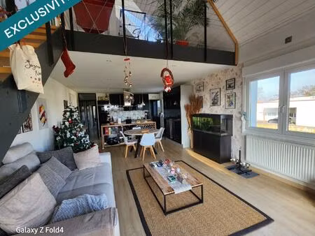 bel appartement de 160 m² avec double garage  une terrasse avec vue dégager