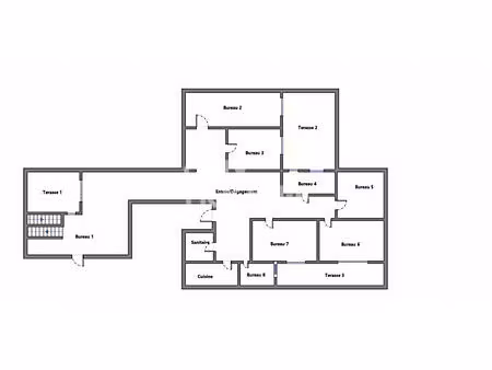 paris xvi  local commercial  bureaux  259 m2