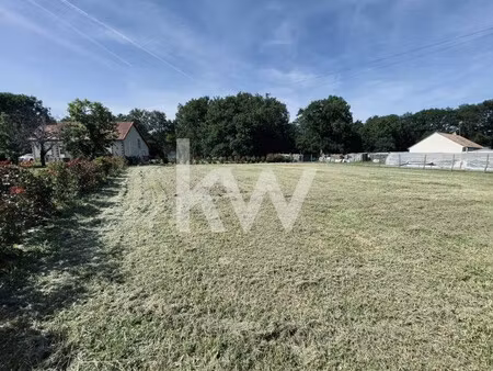 vente d'un terrain constructible à fontaines en sologne