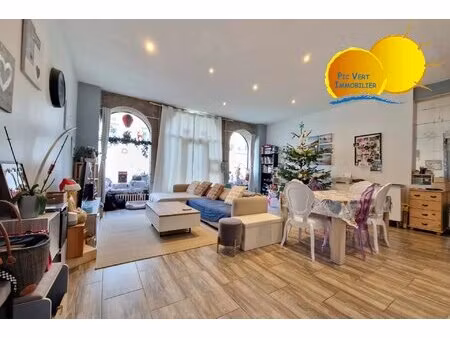 immeuble sur 3 niveaux 256m²+caves  grenier  jardin et terrasse couverte