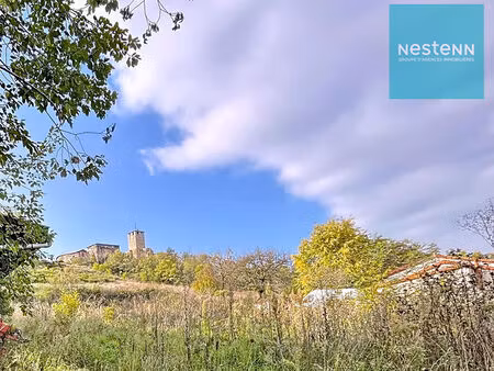 terrain à vendre à montverdun 42130 - 1730 m² constructible - au pied du prieuré