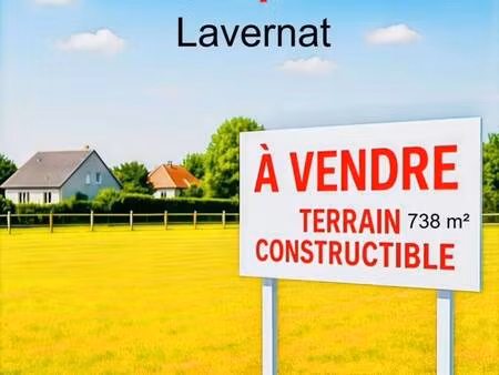 terrain constructible à vendre