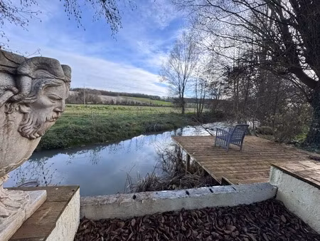 marcé/esves - ancien moulin et ses nombreuses dépendances - maison principale  grange  2 g