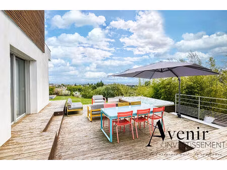 saint didier au mont d'or - maison meublee - 234 m² - 5 chambres - jardin & vue - 4 400 € 