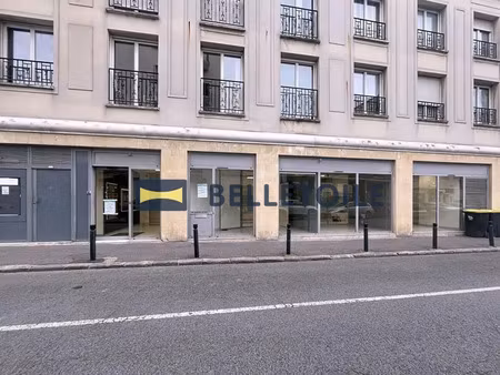 local commercial à louer - 112 5m2 - au coeur du quartier mairie de maisons-alfort - belle