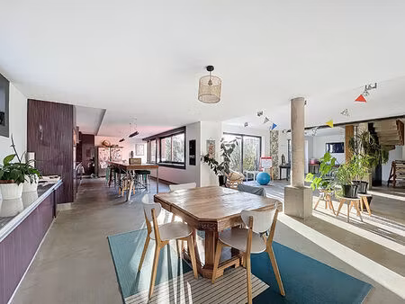 maison nantes chantenay aux grands volumes avec atelier  5 chambres et +  lumineuse et mod