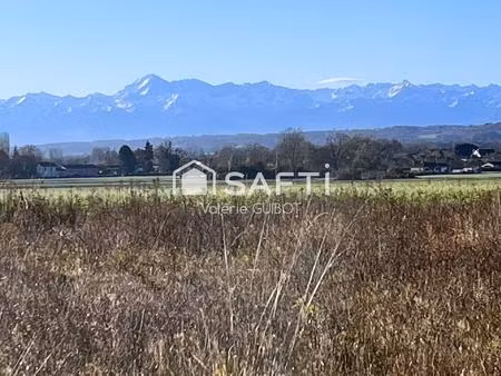 votre rêve prend racine : terrain de 2000 m² avec vue panoramique sur les pyrénées !