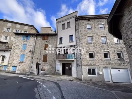 vente maison 3 pièces 65 m² à le cheylard (07160)  70 000 €