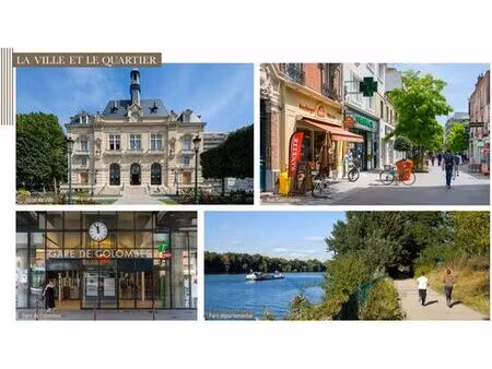 appartement de prestige de 67 m2 en vente colombes  france