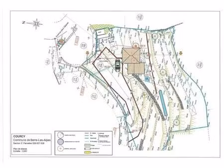 achat terrain 1 472m² berre les alpes 06390