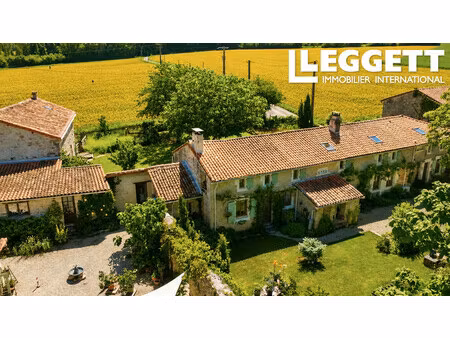 achat maison 12 pièces 360m² poursac 16700