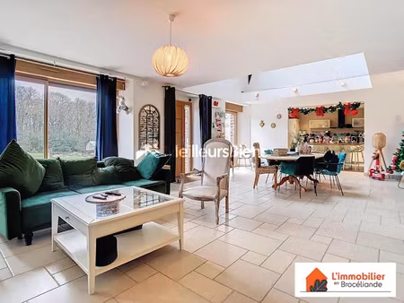 vente maison 8 pièces 200 m² à plélan-le-grand (35380)  395 000 €