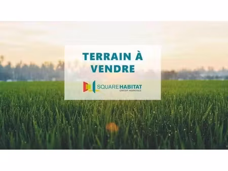 achat terrain 1 073m²