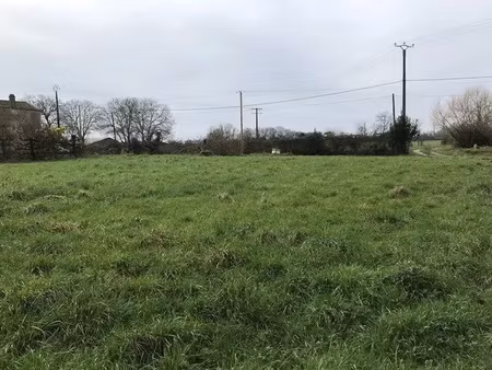 achat terrain 1 634m² foussais payre 85240